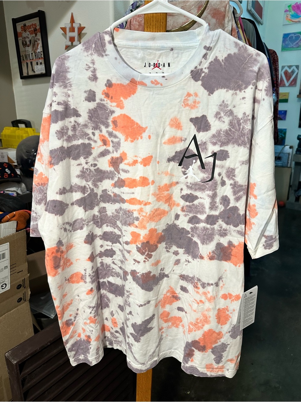 Jordan Brand Air Jordan Tie-Dye Graphic T-Shirt